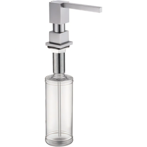 Дозатор жидкого мыла врезной Koer SDB-02-02 300 мл, нержавеющая сталь (KR5629)