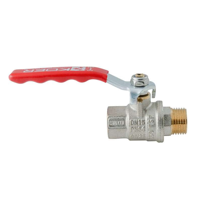 OL-KR5750_1 Шаровой кран Koer Extreme KE.215-15 1/2" ВН прямой, латунь (KR5750)