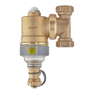 Сепаратор шлама Koer KR.1275-20 3/4" универсальный, латунь (KR5851)