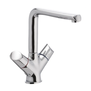 Смеситель для кухни Latres Lorenzo 011 двухвентильный, хром (LA0026)