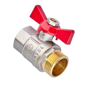 Шаровой кран Waterpro WP607-20FMW 3/4" ВН прямой, латунь (WP3294)