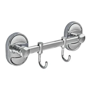 Планка с крючками Zerix AFB-0115-2 двойная подвижная, хром (ZX5050)