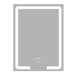 Зеркало для ванной комнаты Zerix Prime MR02 800x500 прямоугольное, с LED-подсветкой (ZX6052)