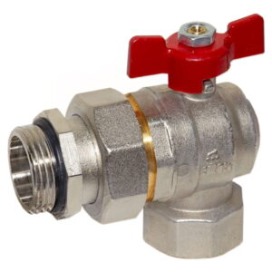 Кран с американкой Bianchi 1″ ВН угловой, латунь (422R00060F)