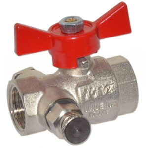 Шаровой кран Bonomi Tamigi 1/2″ ВВ прямой, латунь (76170004R)