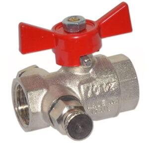 Шаровой кран Bonomi Tamigi 3/4″ ВВ прямой, латунь (76170006R)