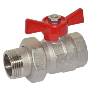 Кран с американкой Bonomi Tamigi 1" ВН прямой, латунь (76500008R)