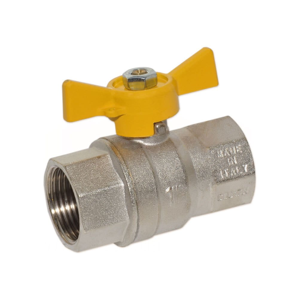 PDLP-79520008_1 Газовый кран Bonomi Missouri 1″ ВВ прямой, латунь (79520008)