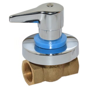 Приборный кран Bonomi 3/4″ прямой с розеткой, хром (80020006)