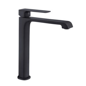 Смеситель для умывальника PERLA Teddy однорычажный, черный