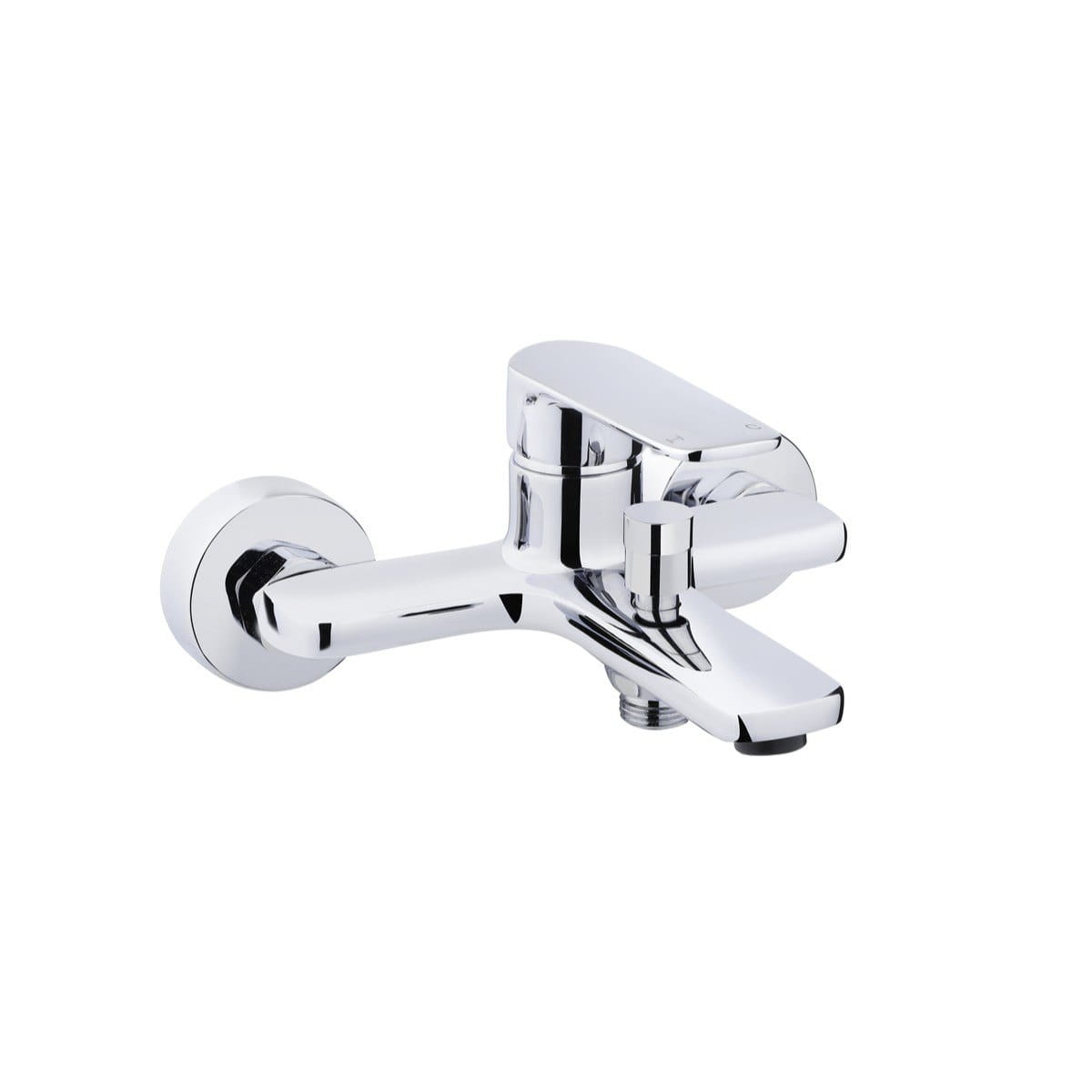 PUD-PBZ6304 (1) Смеситель для ванны PERLA Jack настенный, латунь хромированная