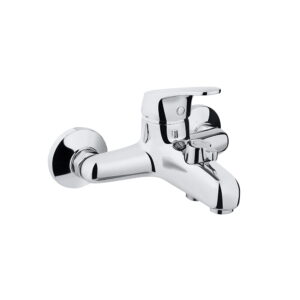 Смеситель для ванны PERLA Sam настенный, латунь хромированная