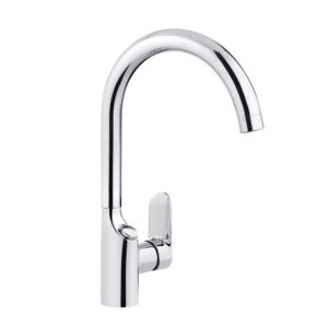 Смеситель для кухни Perla Leo однорычажный, хром