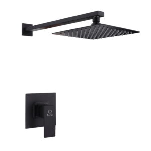 Душевая система PERLA Smart скрытого монтажа, черная