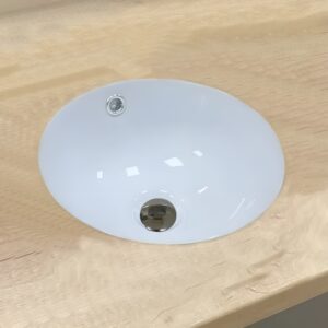 Умывальник врезной VBI Marzano S 330x330 круглый, белый