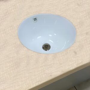 Умывальник врезной VBI Marzano 350x350 круглый, белый