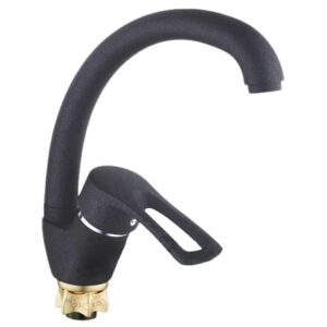 Смеситель для кухни WEZER YUB4-181 однорычажный, черный