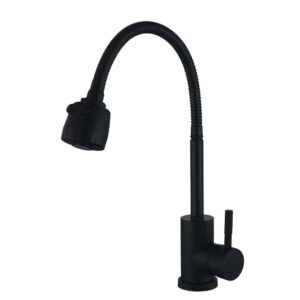 Смеситель для кухни WEZER EKO4D-01 однорычажный, черный