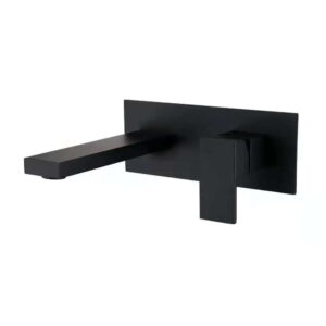 Смеситель для умывальника WEZER PRO10-02 скрытого монтажа, черный