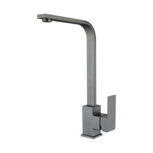 Смеситель для кухни WEZER PRO4-02-GUNGREY однорычажный, графит