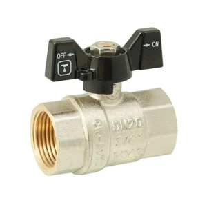 Шаровой кран ITAL 3/4 ВВ прямой, латунь (1046042)