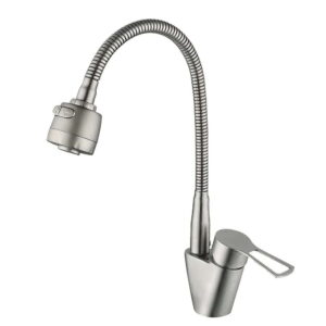 Смеситель для кухни WEZER POD4D-16 однорычажный, сатин