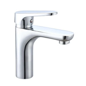 Смеситель для умывальника WEZER VRL115-07 однорычажный, хром