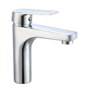 Смеситель для умывальника WEZER VRL117-10 однорычажный, хром