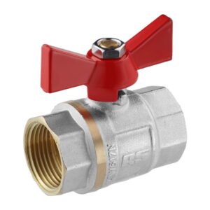 Шаровой кран STA Premium 1″ ВВ прямой, латунь (CV017196)