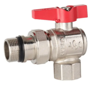 Кран с американкой ASG 3/4″ ВН угловой, латунь (6552971)