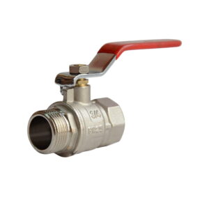 Шаровой кран DK Kraft 1 1/4" ВН прямой, латунь (DK.102.32.)