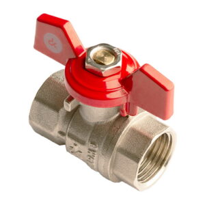 Шаровой кран DK Kraft 1/2" ВВ прямой, латунь (DK.103.15.)