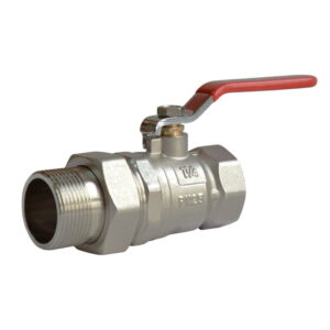 Кран с американкой DK Kraft 1 1/4" ВН прямой, латунь (DK.107.32.)