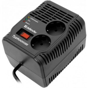 Стабилизатор напряжения Defender AVR Typhoon 600VA 200Вт релейный (99032)