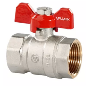 Шаровой кран Valvex ORO 1/2″ ВВ прямой, латунь (1472620)