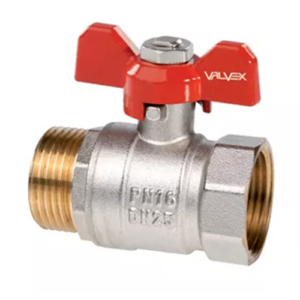 Шаровой кран Valvex ORO 1″ ВН прямой, латунь (1474660)