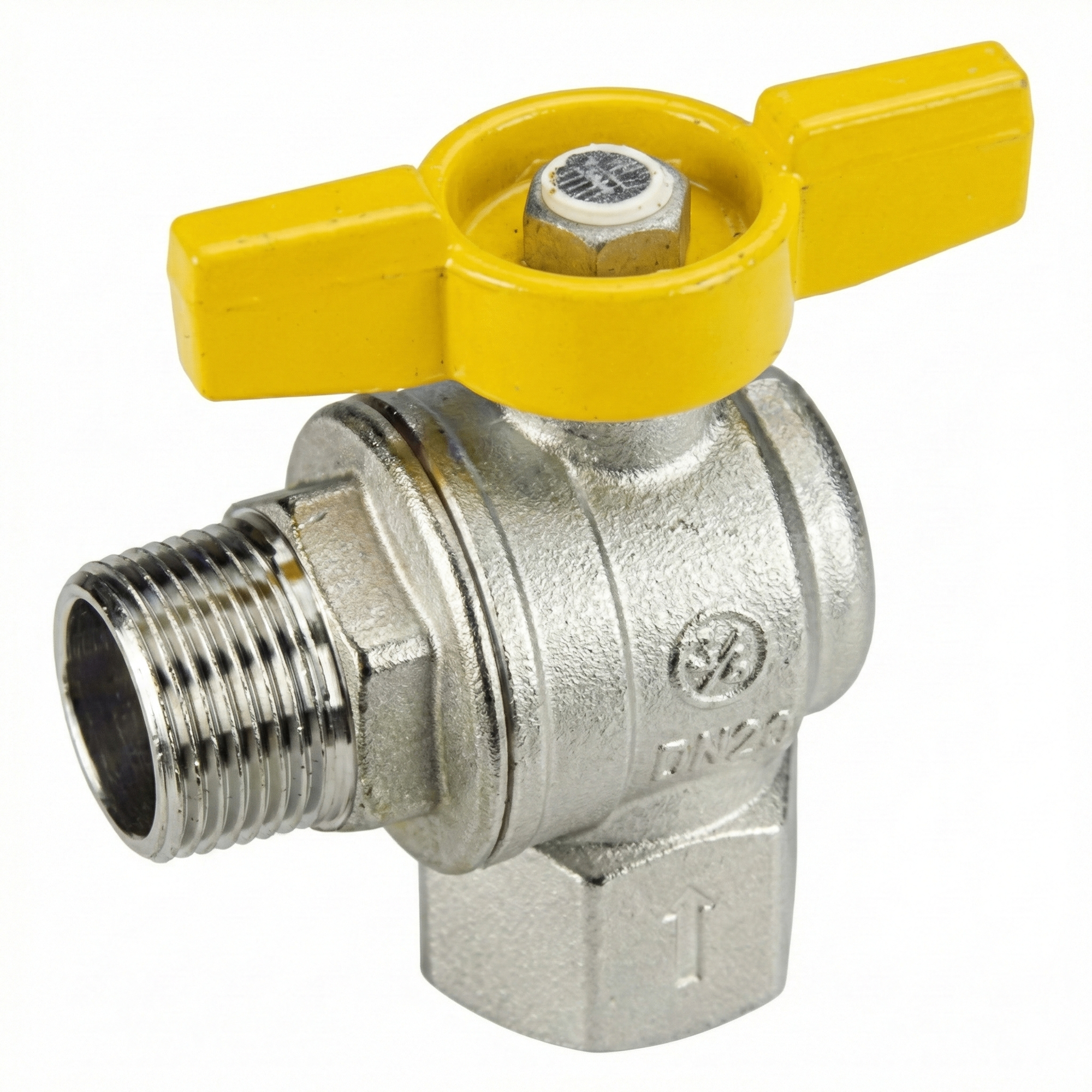 uin-r781gx004_1 Газовый кран Giacomini R781 3/4″ ВН угловой, латунь (R781GX004)