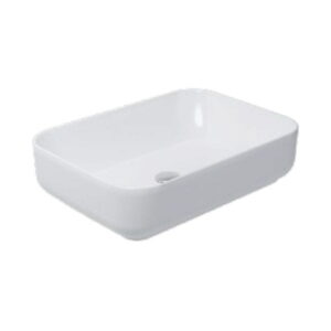 Умывальник на столешницу Waterway Ocean 50х40 см, белый глянцевый (13408A)