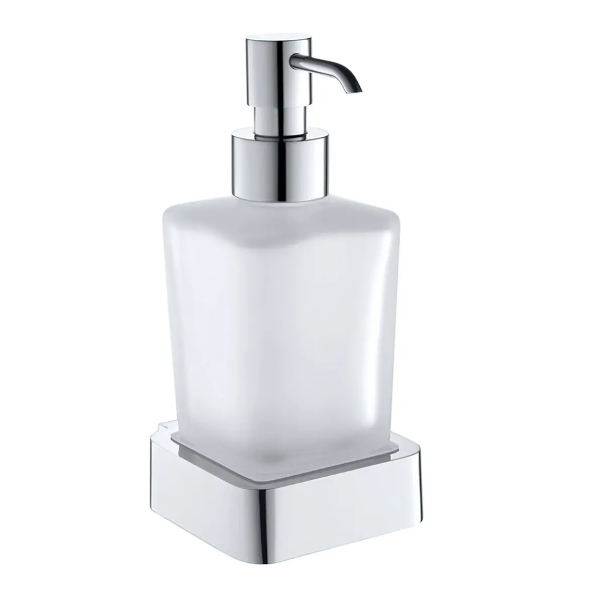 279119-732ac Дозатор для жидкого мыла Bemeta Solo настенный, хром (139109042)