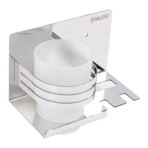 Стакан зубных щеток Valeso NSM 033 для настенный, хром