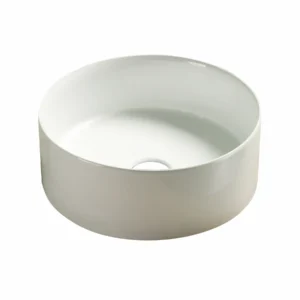 Умывальник накладной Imprese i-FORM 356x356 круглый, белый глянцевый (с06010603-36)