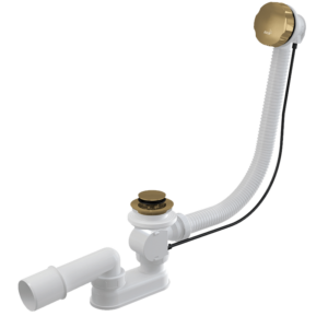 Сифон для ванны Alcaplast пластик, белый (A55K-G-B)