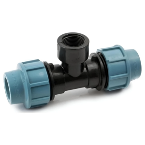 Тройник ПНД SantehPlast 75x2″х75 ВР (ТВР75x2)