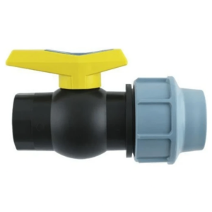 Шаровой кран SantehPlast ПНД 63x2" В обжимной