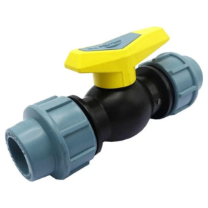 Шаровой кран SantehPlast ПНД 63x63 обжимной