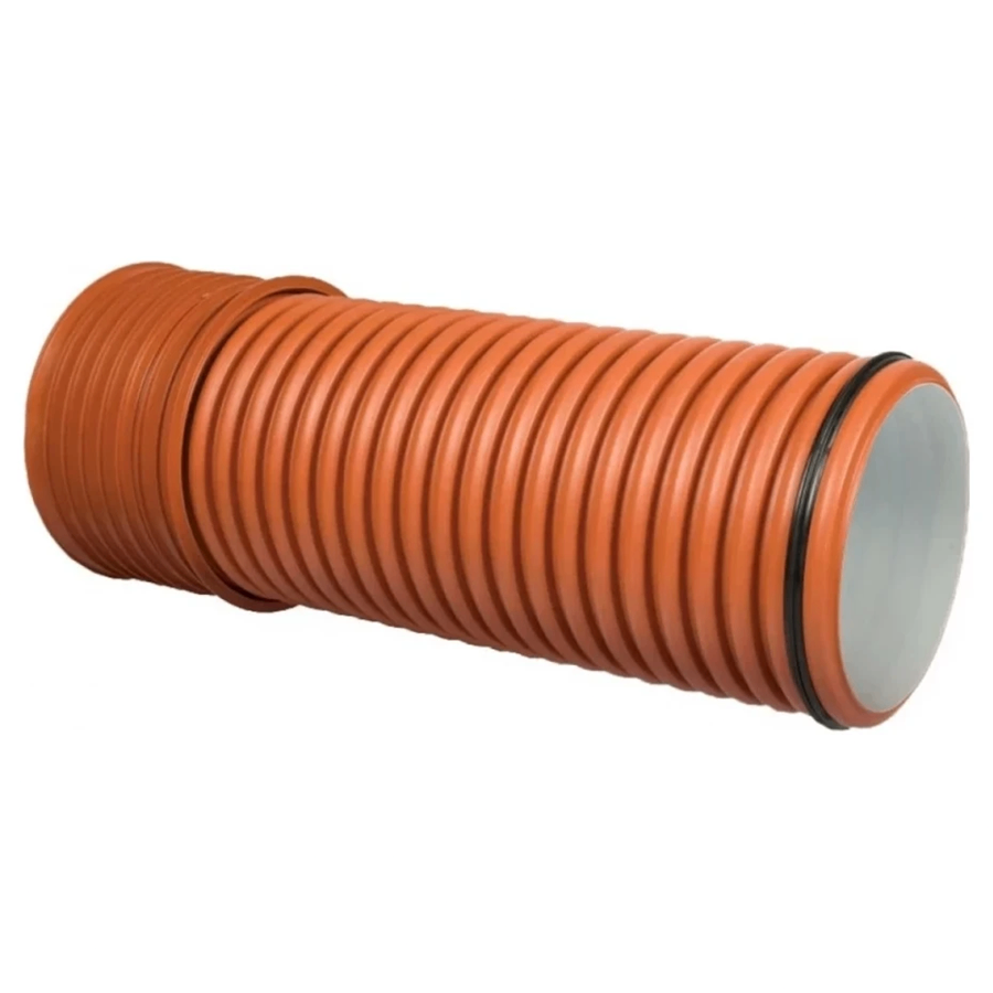 AKD53607_1 Труба канализационная гофрированная IPIast-cor SN8 500x6000 наружная (SN5006000)