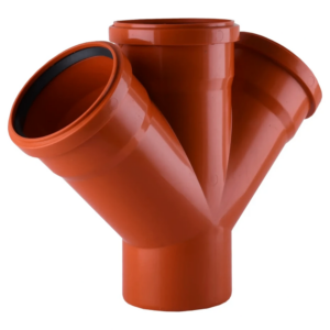 Крестовина наружной канализации VSplast 110 мм 45°