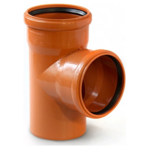 Тройник наружной канализации Valrom 110x110мм 87° (CF290110110)