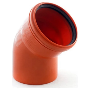 Колено наружной канализации Valrom 200 мм 45° (CF345200000)