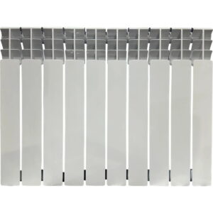 Биметаллический радиатор JL Optimal 500/80 боковое подключение, белый (10 секций в сборе)